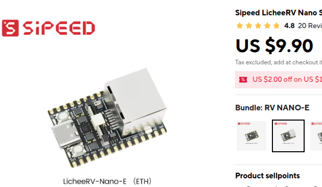 Sipeed LicheeRV Nano board